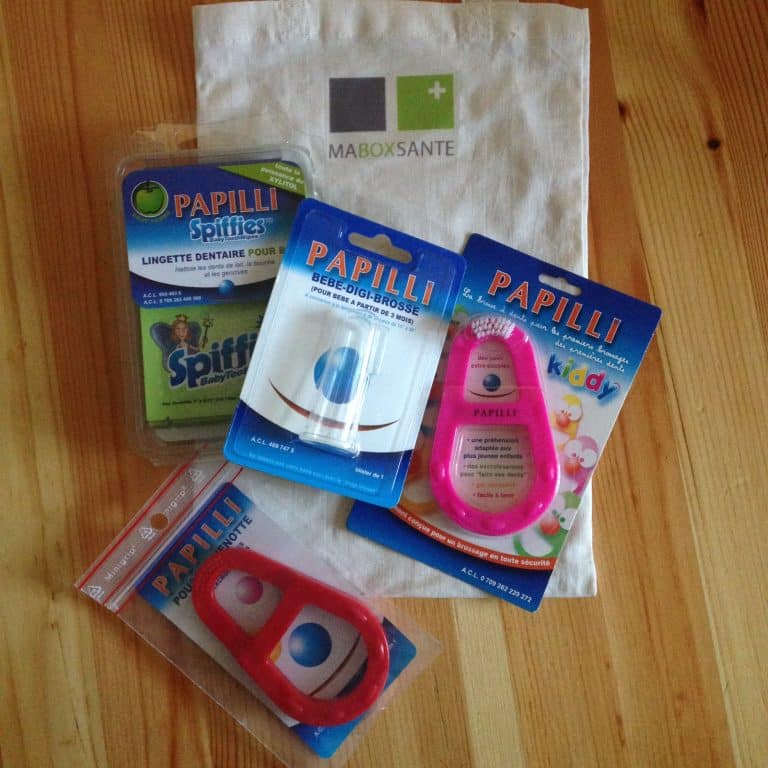 Soulager les poussées dentaires de bébé avec Ma Box Santé ( une box à gagner! ) poussées dentaires