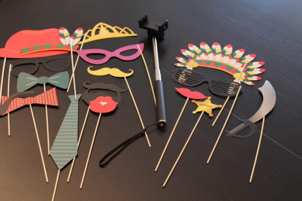 selfie booth accessoires