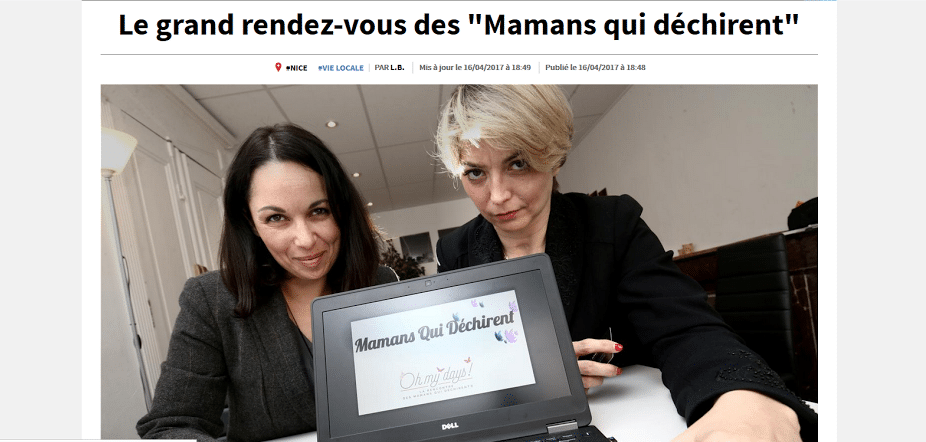 mamans qui dechirent - Nice matin