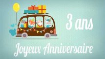 carte 3 ans