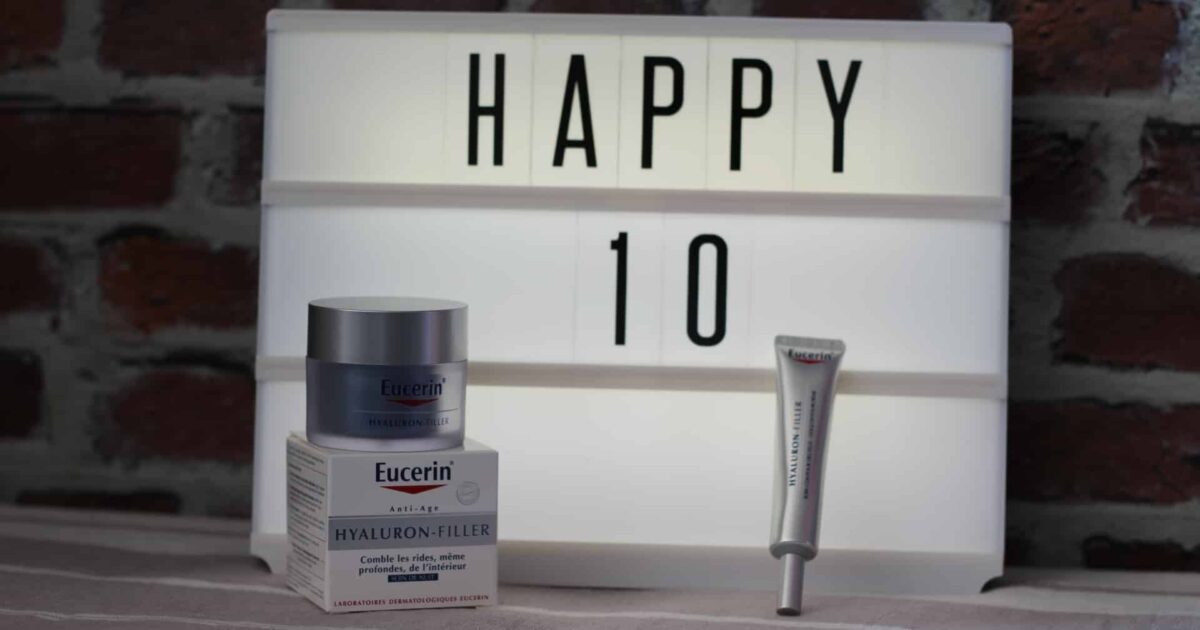 Hyaluron-filler d’Eucerin fête ses 10 ans, gagnez un coffret