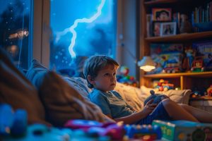 Peur de l'orage chez les enfants : découvrez des méthodes surprenantes pour les apaiser et les rassurer
